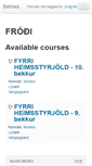 Mobile Screenshot of moodle.seltjarnarnes.is